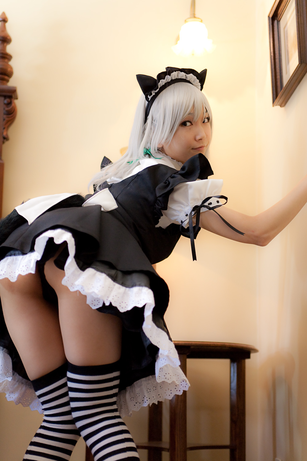 cosplay女佣扮相美女套图 c77 Sakuya Izayoi　(2)